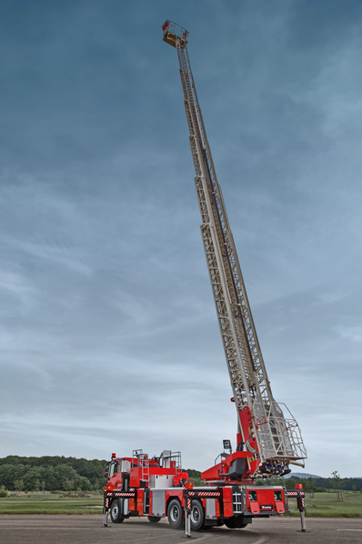 Aerial Ladder Fire Truck